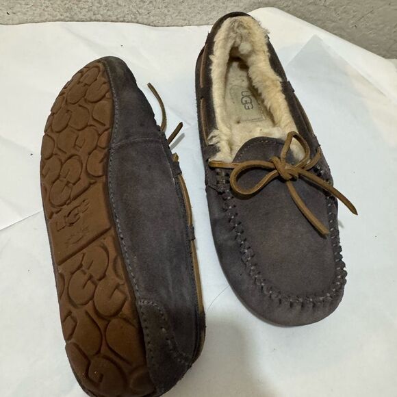 UGG Australia Women Dakota Wool Lined Slippers Brown - Picture 9 of 9